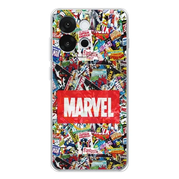 Чехол с принтом «Марвел комиксы» для OnePlus 13T Чехол с принтом «Марвел комиксы» для OnePlus 13T