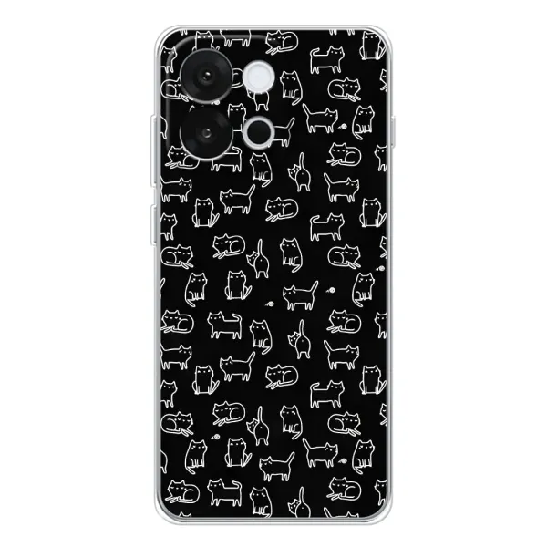 Чехол с принтом «Меленькие котики» для OnePlus 13T Чехол с принтом «Меленькие котики» для OnePlus 13T