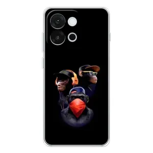 Чехол с Обезьянами OnePlus 13T - (AlphaPrint)
