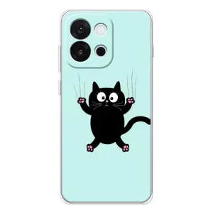 Чехол с принтом «Падающий кот» для OnePlus 13T