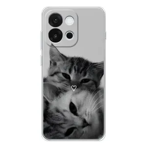 Чохол з принтом «Пара котів» для OnePlus 13T