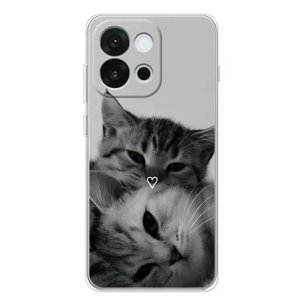 Чохол з принтом «Пара котів» для OnePlus 13T Чохол з принтом «Пара котів» для OnePlus 13T