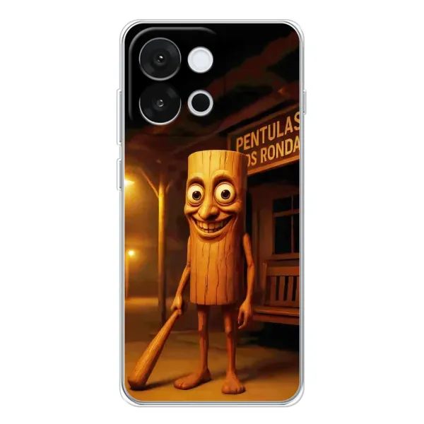 Чехол с принтом «Тунг тунг сахур» для OnePlus 13T Чехол с принтом «Тунг тунг сахур» для OnePlus 13T