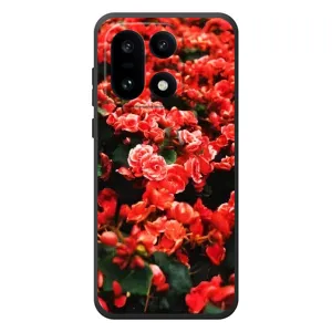 Чехлы с Цветами для OnePlus 15 (VPrint) (Цветы красные)