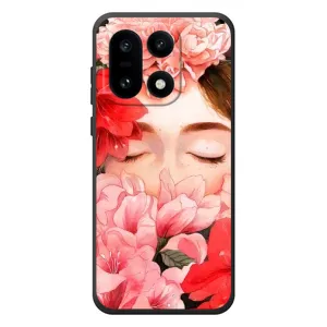 Чехлы (ART) Цветы на OnePlus 15 (VPrint) (Глаза в цветах)