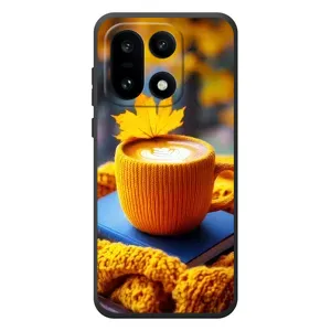 Чехол с уникальным дизайном «Осень с кофе» для OnePlus 15 (Кофе на желтом пледе)