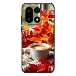 Чехол с уникальным дизайном «Осень с кофе» для OnePlus 15 (Кофе и листья)
