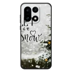Новогодние, Праздничные Чехлы для OnePlus 15 - 2024 год (Let it snow)