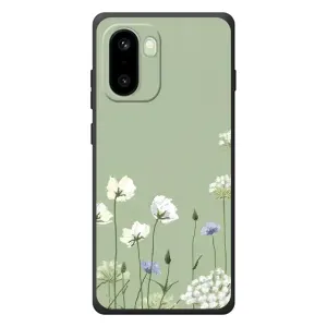 Чехол с принтом «Цветы на зеленом» для OnePlus 15R