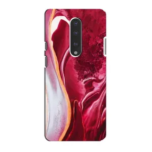 Чехол с принтом «Мрамор красный» для OnePlus 7