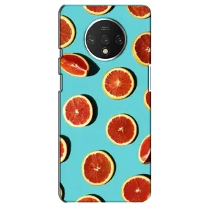 Чохли з фруктами для OnePlus 7T (VPrint) (Грейпфрут)
