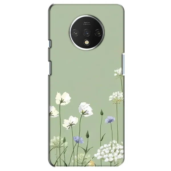 Чохол з принтом «Квіти на зеленому» для OnePlus 7T Чохол з принтом «Квіти на зеленому» для OnePlus 7T