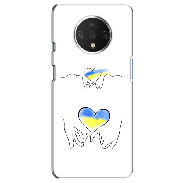 Чохол з принтом «Мир Україні» для OnePlus 7T