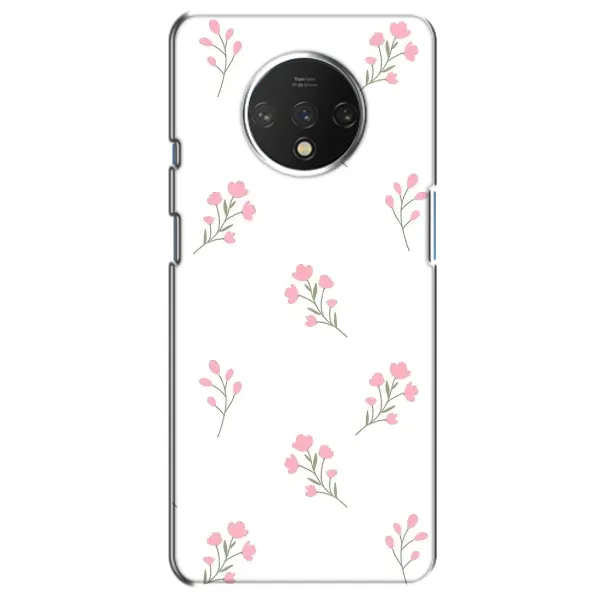 Чохол з принтом «Рожеві квіти» для OnePlus 7T Чохол з принтом «Рожеві квіти» для OnePlus 7T