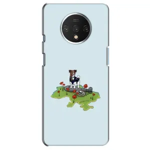 Чохли з картинкою собаки Патрон для OnePlus 7T (AlphaPrint) (Сапер Пес)