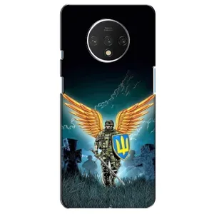 Чехлы с картинкой ЗСУ для OnePlus 7T (AlphaPrint) (Солдат ЗСУ)