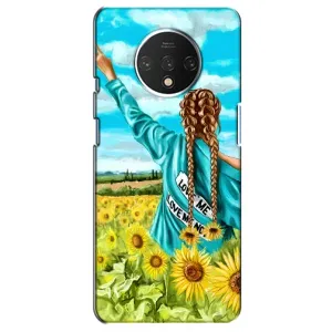 Чохол для Патріота України OnePlus 7T - (AlphaPrint) (Україночка)