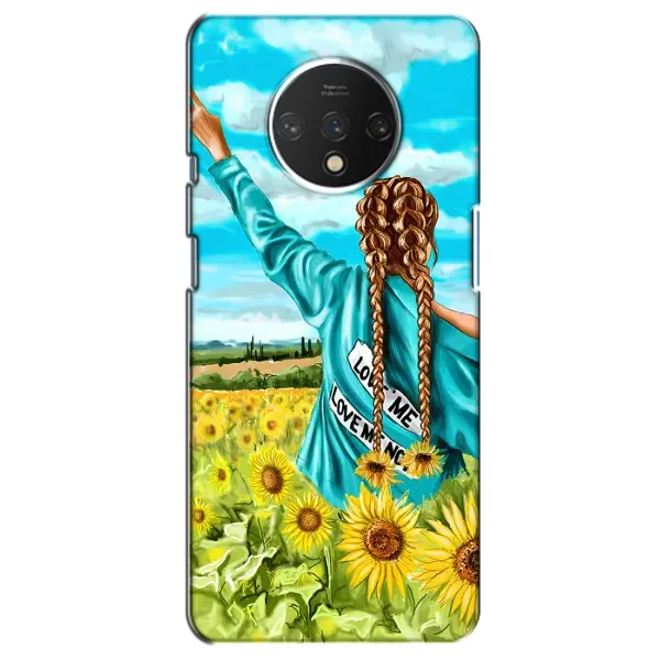 Чохол з принтом «Україночка» для OnePlus 7T