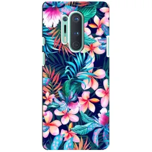 Чохол з принтом «Мальовничі квіти» для OnePlus 8 Pro