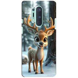 Чехол с принтом «Олененок в лесу» для OnePlus 8 Pro