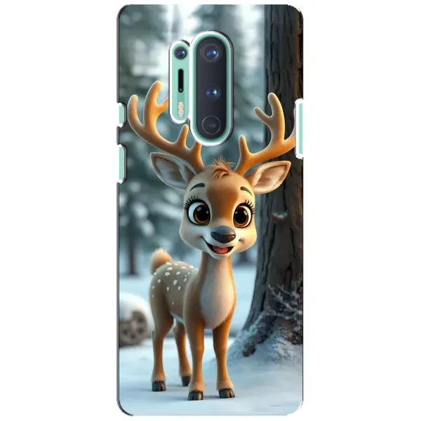 Чехол с принтом «Олененок в лесу» для OnePlus 8 Pro