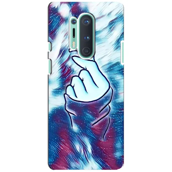 Чехол с принтом «Радужное сердце» для OnePlus 8 Pro