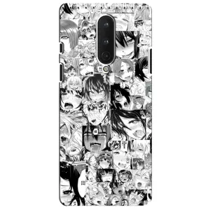Чехол с принтом «Ahegao manga» для OnePlus 8