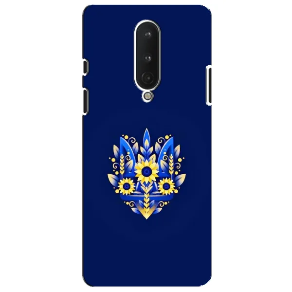 Чохол з принтом «Квітковий Герб» для OnePlus 8