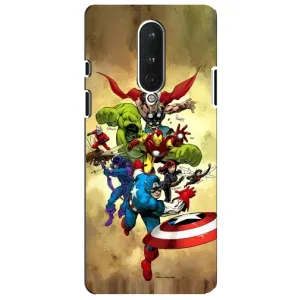 Чехол с принтом «Герои Марвел» для OnePlus 8
