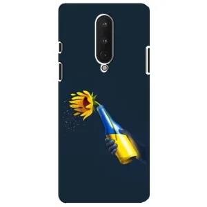 Чохол для Патріота України OnePlus 8 - (AlphaPrint) (Коктель молотова)