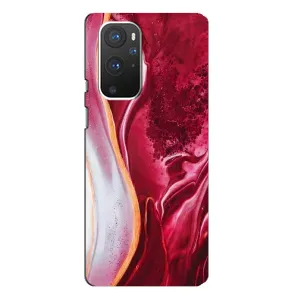 Чехол с принтом «Мрамор красный» для OnePlus 9 Pro