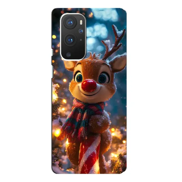 Чехол с принтом «Олень с шарфом» для OnePlus 9 Pro Чехол с принтом «Олень с шарфом» для OnePlus 9 Pro
