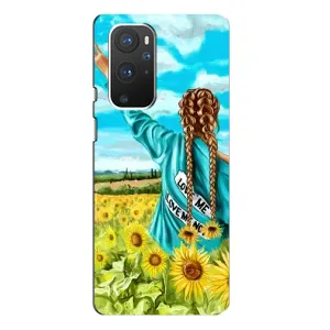Чохол для Патріота України OnePlus 9 Pro - (AlphaPrint) (Україночка)