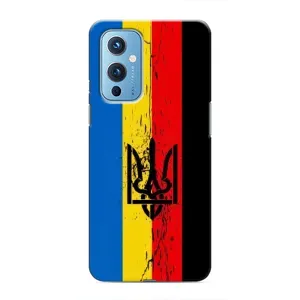 Украинские Чехлы для OnePlus 9 с картинкой УПА (AlphaPrint) (Флаг УПА)