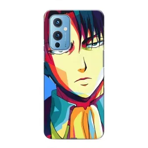 Чехол с принтом «Леви Аккерман» для OnePlus 9