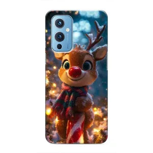 Чехол с принтом «Олень с шарфом» для OnePlus 9