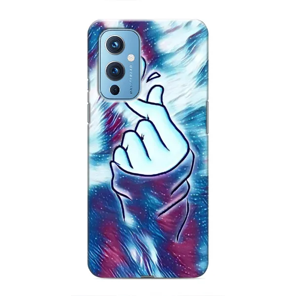 Чехол с принтом «Радужное сердце» для OnePlus 9