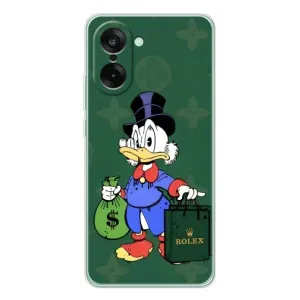 Чехлы для OnePlus Ace 5 Racing - Скрудж МакДак Louis Vuitton (PREMIUMPrint) (Богатая Утка)