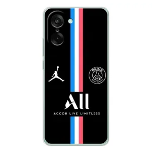 Чехлы PSG для OnePlus Ace 5 Racing (AlphaPrint) (футболка ПСЖ)
