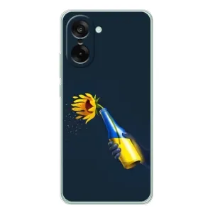 Чехол для Патриота Украины OnePlus Ace 5 Racing - (AlphaPrint) (Коктейль молотова)