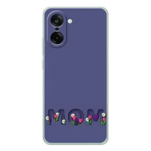 Чехлы для мамы на OnePlus Ace 5 Racing (Мама в цветах)