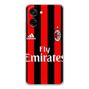 Чехлы для OnePlus Ace 5 Racing (VPrint) - Футбольные клубы (Milan)