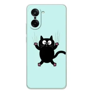 Чохол з принтом для OnePlus Ace 5 Racing (AlphaPrint) Модні коти (Падаючий кіт)
