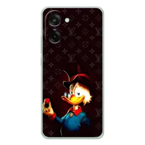 Чехлы для OnePlus Ace 5 Racing - Скрудж МакДак Louis Vuitton (PREMIUMPrint) (Скрудж с бриллиантом)