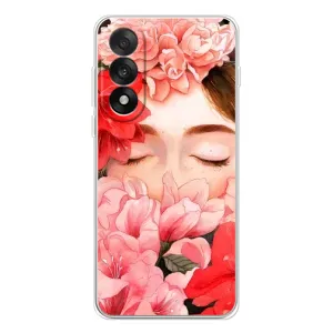 Чехлы (ART) Цветы на OnePlus Ace 5 Ultra (VPrint) (Глаза в цветах)
