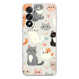 Чехол с принтом «Коллаж котов» для OnePlus Ace 5 Ultra