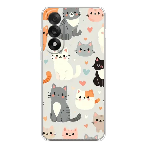 Чехол с принтом «Коллаж котов» для OnePlus Ace 5 Ultra Чехол с принтом «Коллаж котов» для OnePlus Ace 5 Ultra