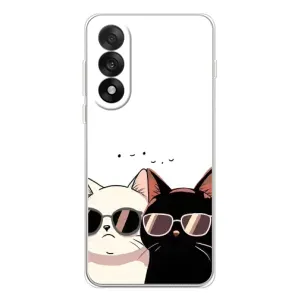 Чехол с рисунком кот на OnePlus Ace 5 Ultra