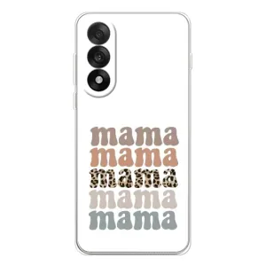 Чехлы для мамы на OnePlus Ace 5 Ultra (Текстовый коллаж мама)