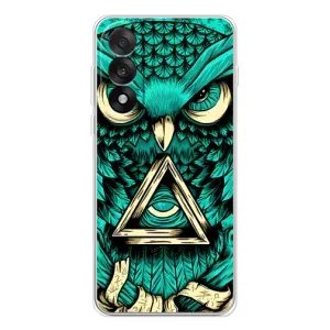 Чохол з пташками на OnePlus Ace 5 Ultra (VPrint) (Сова з оком)